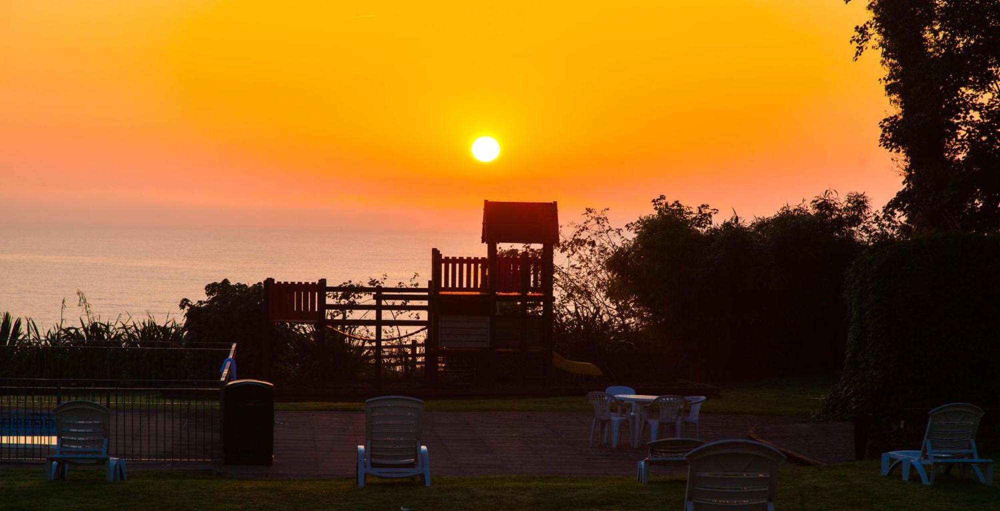 Langstone Cliff Hotel Dawlish Bagian luar foto