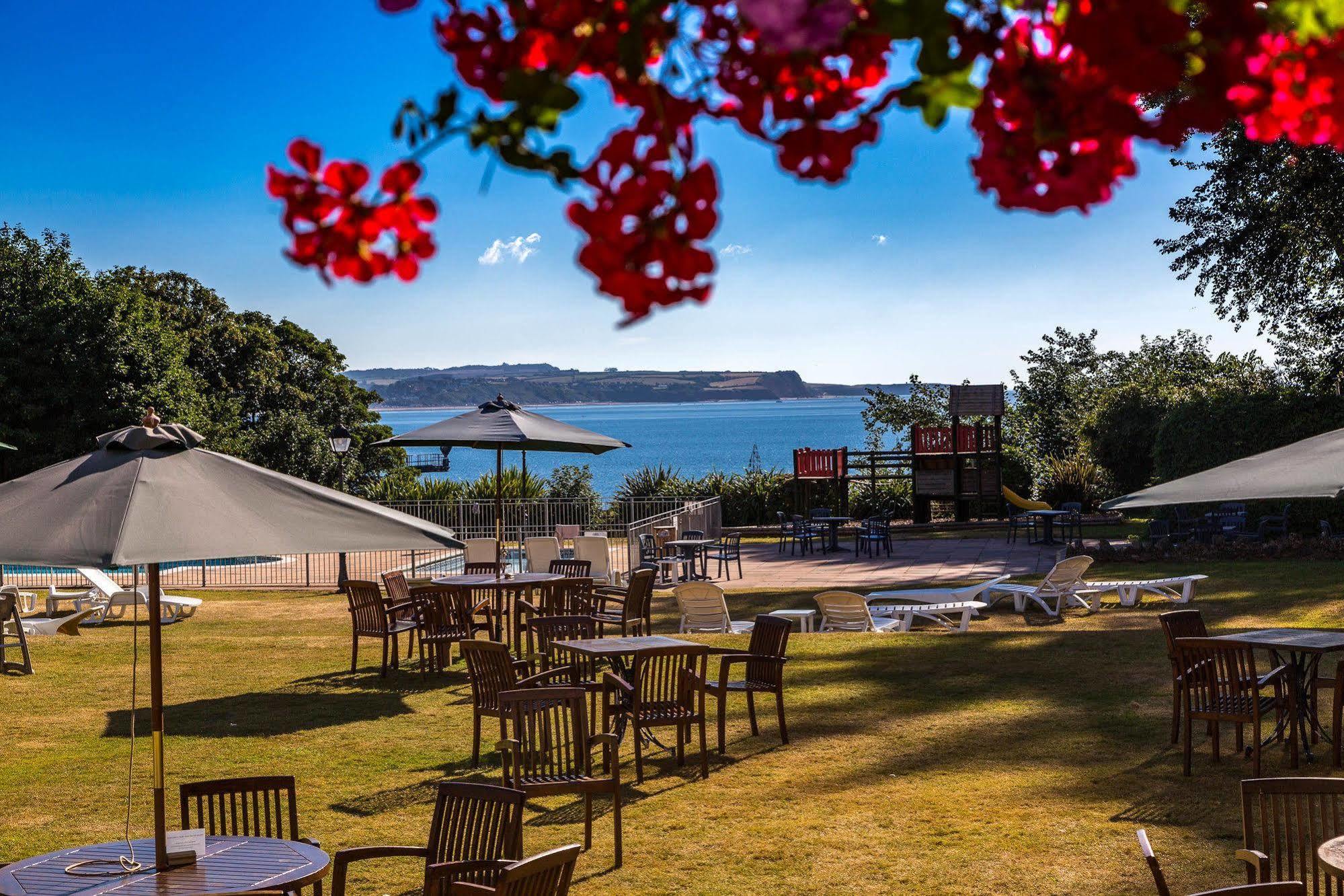 Langstone Cliff Hotel Dawlish Bagian luar foto